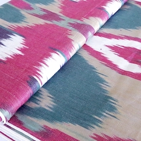 Ikat Stoffe